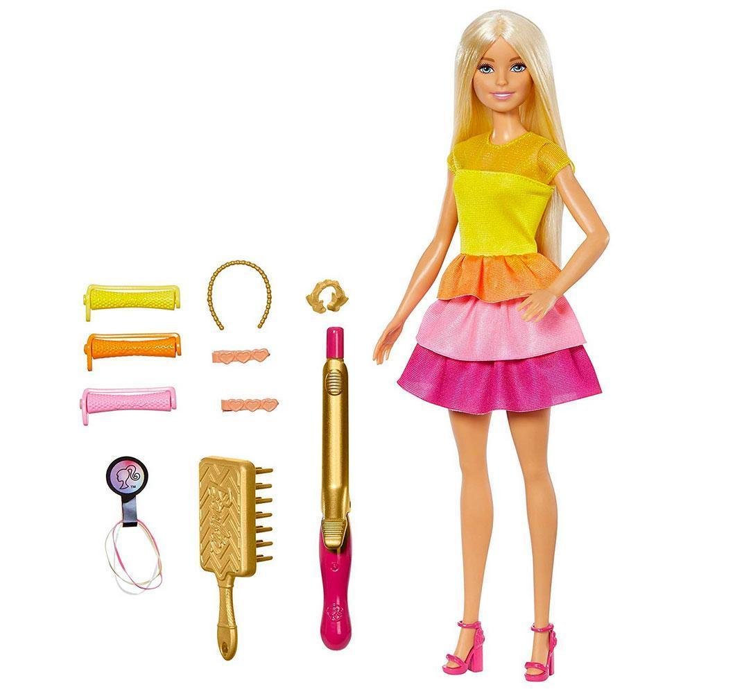BARBIE MUÑECA PEINADOS DE ENSUEÑO