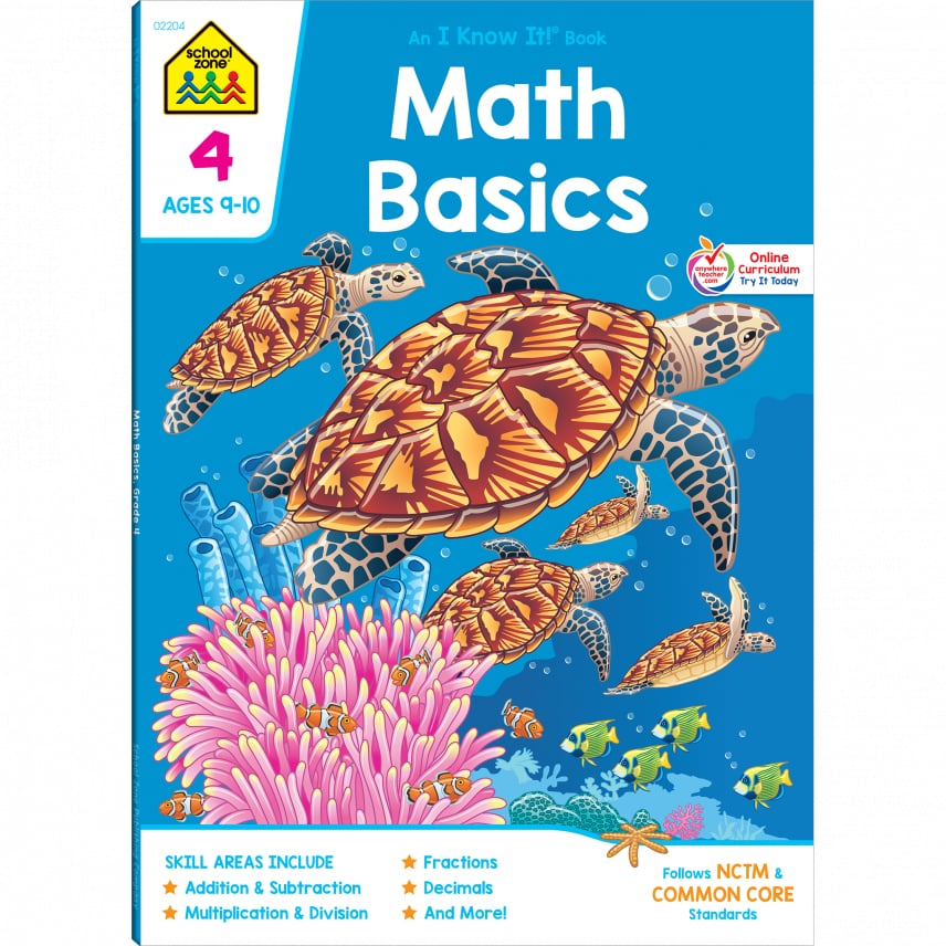 LIBRO DE TRABAJO MATEMATICA BASICA GRADO 4