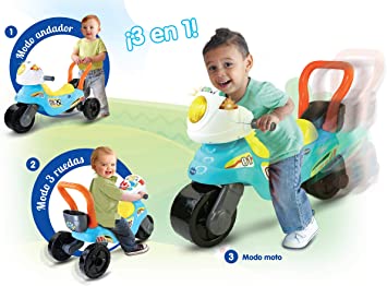 MOTO DE CARRERAS 3 EN 1