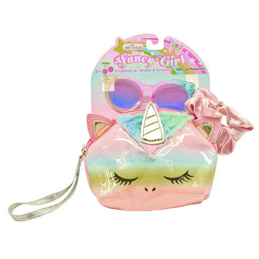 MONEDERO C/LENTES Y ACCESORIOS UNICORNIO