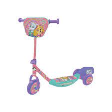 MONOPATIN 3 RUEDAS C/LANZA BURBUJAS PAW PATROL (NIÑA)