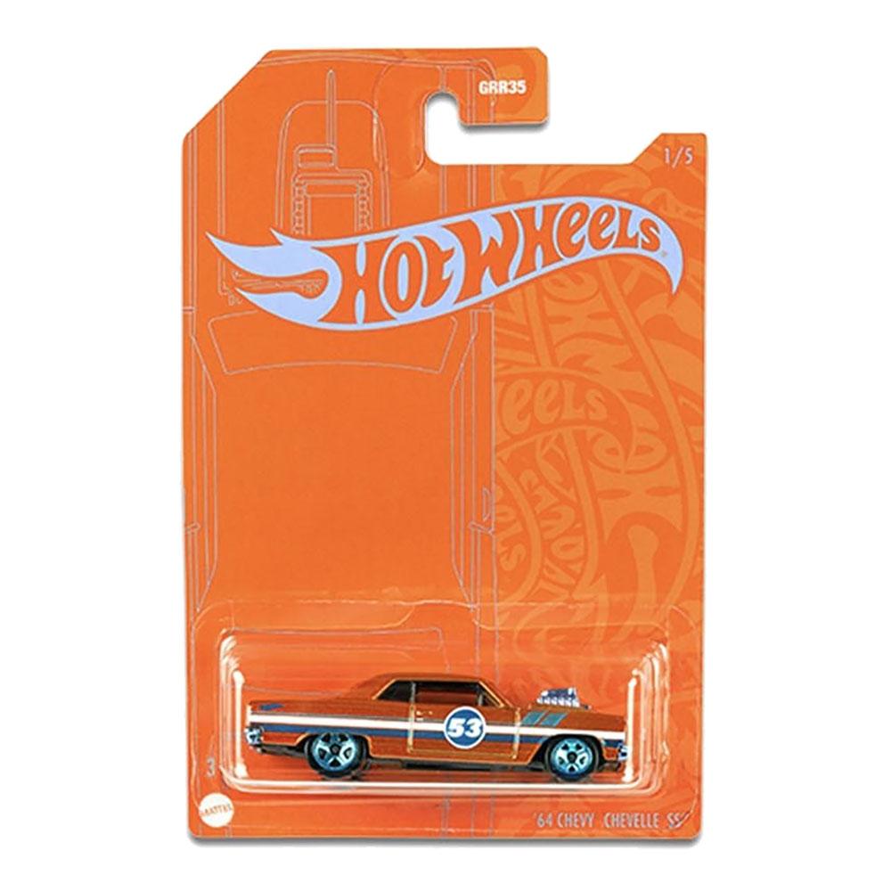 HOT WHEELS AUTOS BASICOS NARANJA Y AZUL