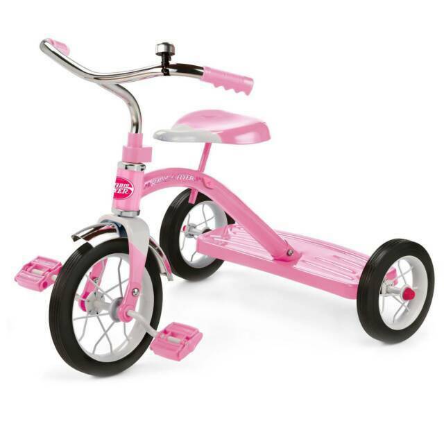 TRICICLO CLASICO ROSADO 10&quot;