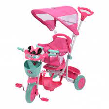 TRICICLO C/ TECHO MINNIE MOUSE