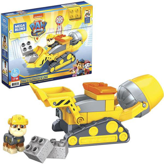 MEGA BLOKS PAW PATROL CAMION DE CONSTRUCCION RUBBLE