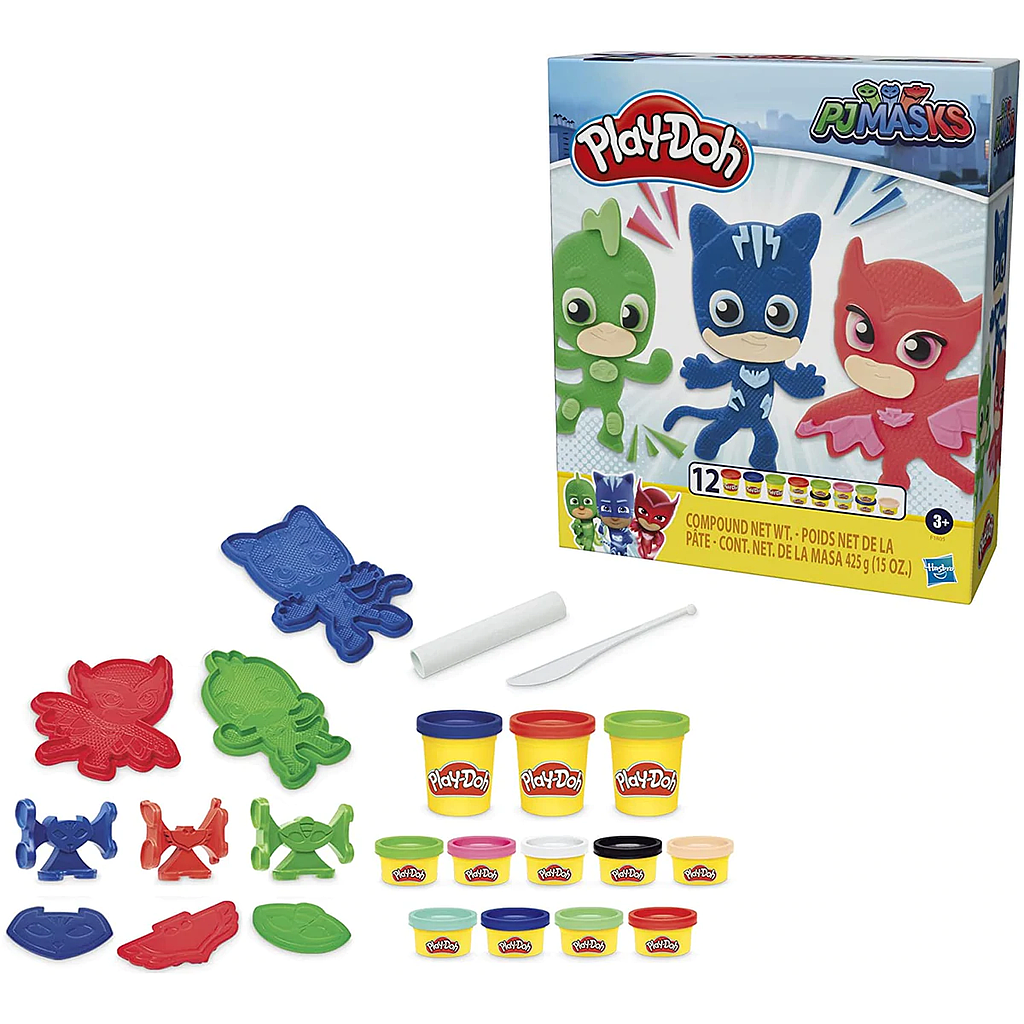 PLAY DOH PJ MASK MASCARA HEROE