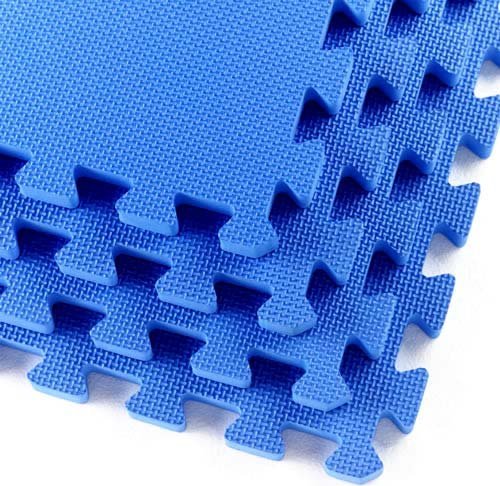 ALFOMBRA FOAMY 24&quot; AZUL