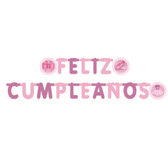 LETRERO FELIZ CUMPLEAÑOS BALLET